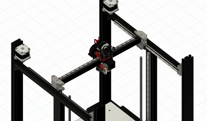 zafiro vzbot cabezal impresión portal by alex vikingo 3d impresora partes cnc 3dprinter 3dprinterparts corexy corexyprinter 3d print model - Mito3D