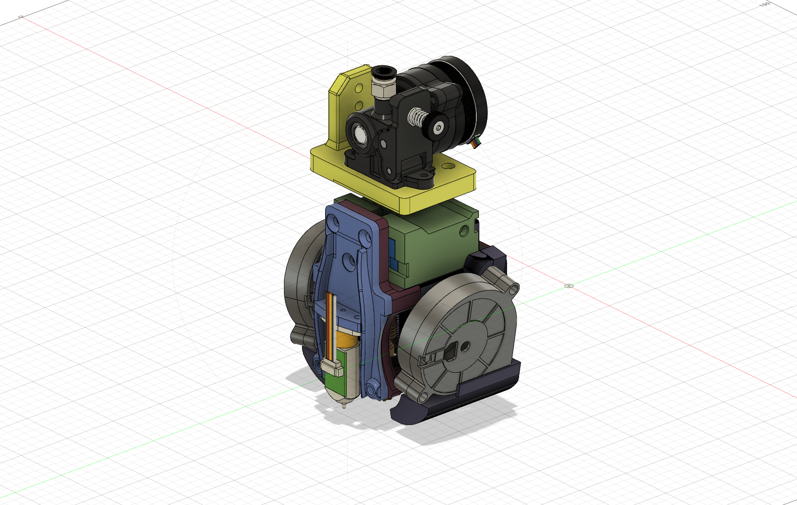 safir hotend taşıma 0rbiter ejderha by alex viking 3d yazıcı parçalar kemer profesyonel gerginlik sp5 ağaç yörünge aracı sp3 3D print model - Mito3D