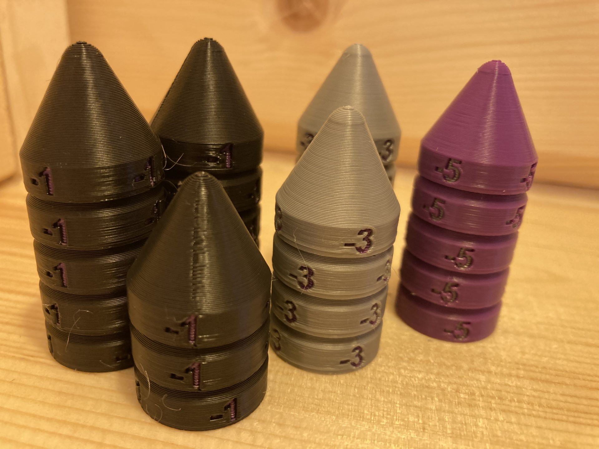 lorcana danificar cones by warrell72 passatempo faça tcg contador dados 3D print model - Mito3D