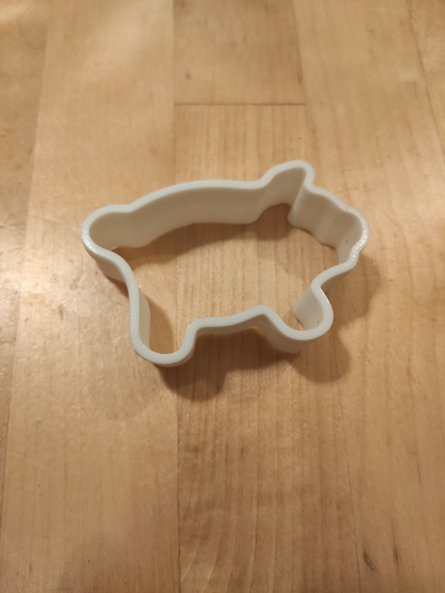 schwein plätzchen cutter by gramm cz haushalt haus modelle kekse niedlicher backen 3d print model - Mito3D