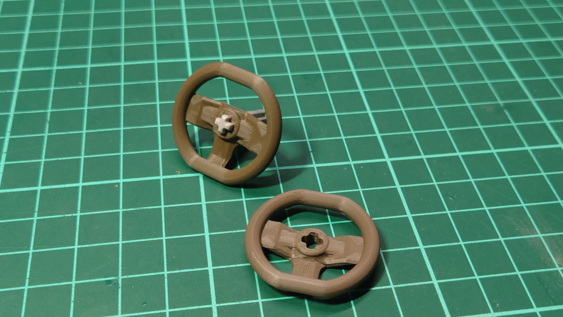 direção roda tijolo modelos 29mm largo by horcikdesigns brinquedos jogos tecnico volante personalizadas 3D print model - Mito3D