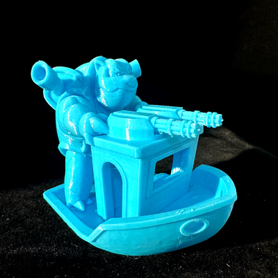 blastoise navio guerra banco remixado by deltree3d miniaturas pokémon 3dbenchy barco brinquedo brinquedos arte decoração 3dmodeol modelo multicolorido estatueta 3d print model - Mito3D