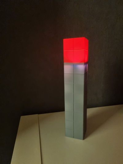 minecraft meşale vazo mod by christopher jh ev halkı modeller lamba vazemode 3d print model - Mito3D