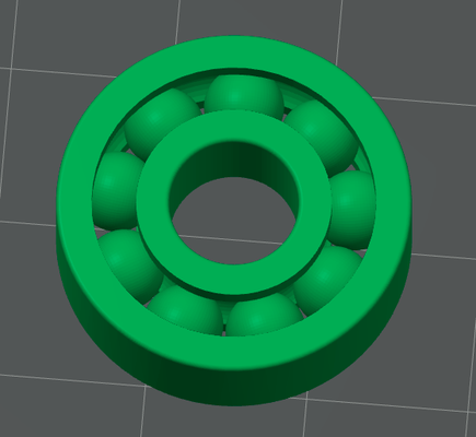 kugellager ball bearing typ 608 by poings feu éducation ingénierie 3d print model - Mito3D