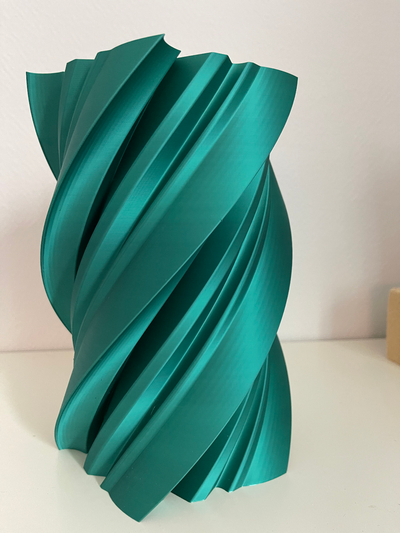 tornado vase by xaioltd household decor spiralvase 3d print model - Mito3D