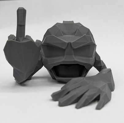 geodude doigt milieu by angry p1p jouets jeux personnages pokémon noams roche nintendo 3d print model - Mito3D