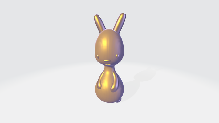 flop by milda2107 miniature bing animale 3d print model - Mito3D