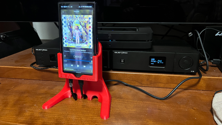 hiby r6 profesyonel ii rıhtım by iyi hobi kendin yap müzik dap ayakta durmak kiralık ses hifi dijitalsesçalar 3d print model - Mito3D