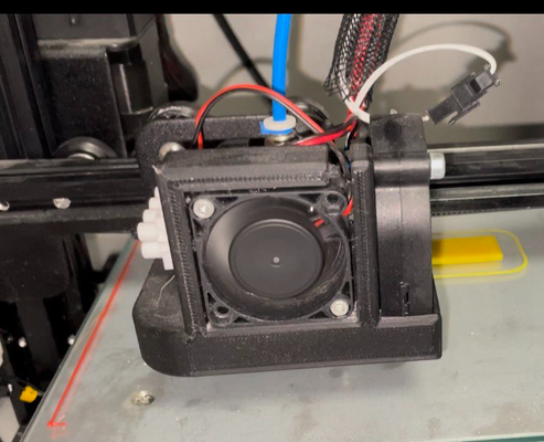 satsana ender3 cr10 hotend tipo v6 by worldcat3d 3d stampante parti creality cr scansione lucertola 3d print model - Mito3D