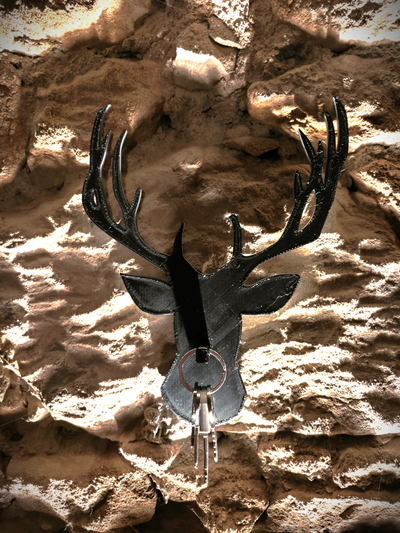 key holder deer by icew33 household decor wall 3d 3d print model - Mito3D