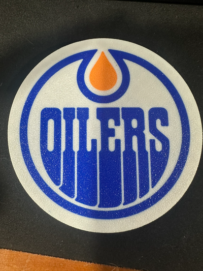 edmonton oilers bardak altlığı by jweldridge04 3d yazıcı aksesuarlar nhl 3d print model - Mito3D