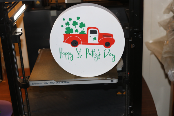 st patricks lkw licht box by einfachbabette kunst zeichen logos 3d print model - Mito3D