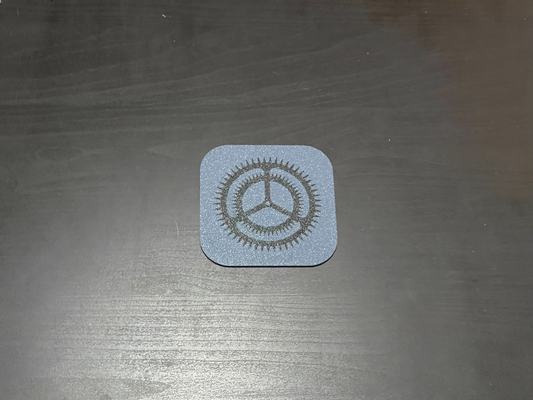 einstellungen app symbol iphone untersetzer by malttheorakel haushalt dekor appicon ios apfel 3d print model - Mito3D