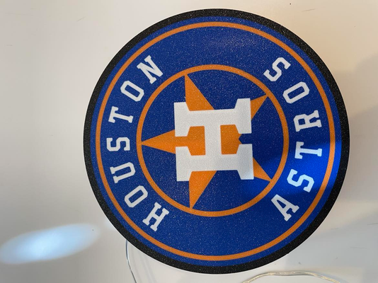 houston astros lumière boîte by maxxcreeper art panneaux logos texas 3d print model - Mito3D