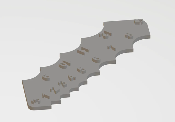 canto raio medição filé calibre by marcusmxk ferramentas medida ferramenta acessível projeto 3d print model - Mito3D