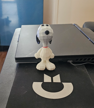 snoopy by beamr39 miniatures animaux chien charlie marron dessin animé personnage 3d print model - Mito3D