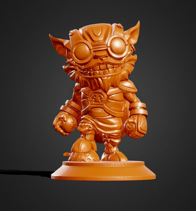 ziggs by diplokoba miniaturas criaturas jajaja imprimible videojuego 3d print model - Mito3D