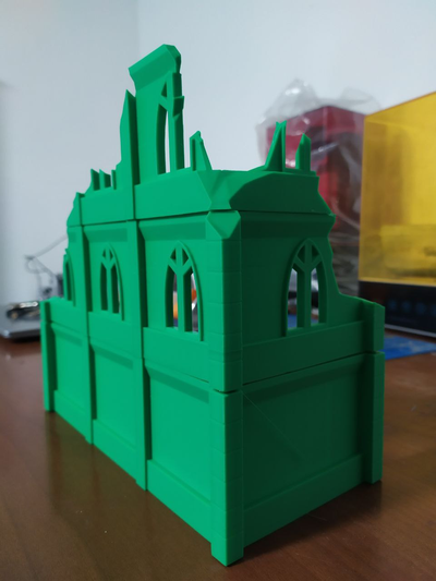 edificio 40k by lagralda miniature architettura warhammer warhammer40k terreno miniatura tavolo 3d print model - Mito3D