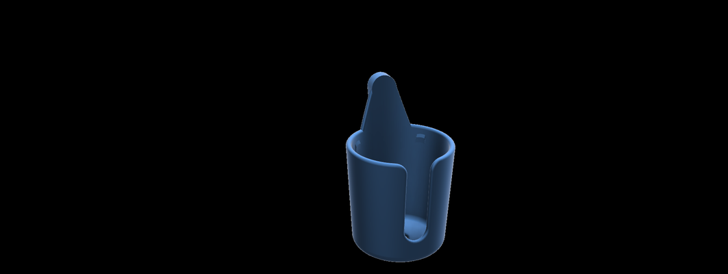 stroller bottle holder - pin universal by ma3thy miniatures people 3d print model - Mito3D