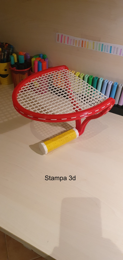 mensola appendiabiti forma borchetta tennis by torretta domestico arredamento abiti grucce racchetta 3d print model - Mito3D