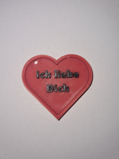 schl sselanh nger ikel liebe by rida45xxx haushalt dekor schluesselanhaenger valentinstag anhaenger 3d print model - Mito3D