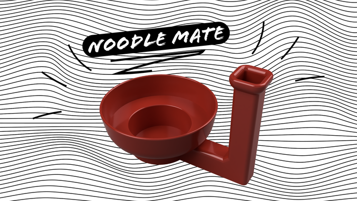 nudel kamerad sofortig ramen halter unterstützung by radiumoxid haushalt haus modelle nudeln tasse halt griff suppe größen größe gabel essstäbchen lebensmittel essen geschirr funktional design büro bürozubehör zuhause zubehör 3d print model - Mito3D