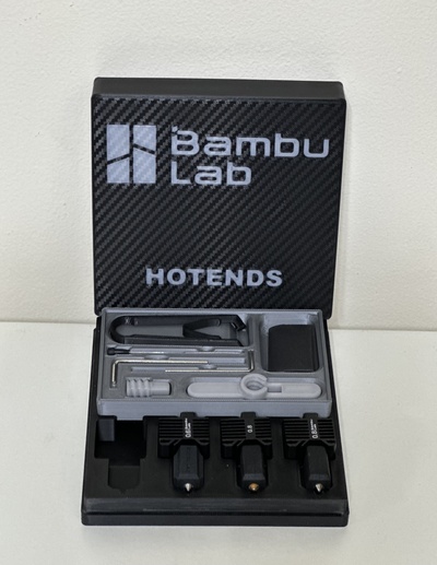 updated bambu hotends box modified inlay tray magnet angled jst tweezers remixed by uoaoe3d 3d printer accessories hotend storage storagebox trays bambulabx1 bambulab bambulabx1carbon x1c bambulabs x1carbon p1p bambulabp1p 3d print model - Mito3D