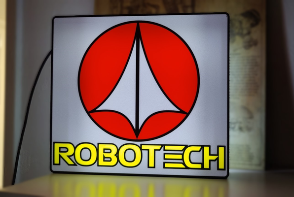 robotech macross spacy leuchtkasten by kf designs haushalt dekor un licht box nacht anime 3d print model - Mito3D