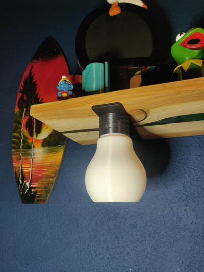 idee nacht lampe hängend by lars haushalt dekor birne dekoration licht led schreibtisch nachttisch nachtlampe lichtung kunst lesen zubehörteil desktop glühbirne nachtlicht lichter lampen box bett bettlampe büro zubehör glühbirnen steckdose leistung 3d print model - Mito3D