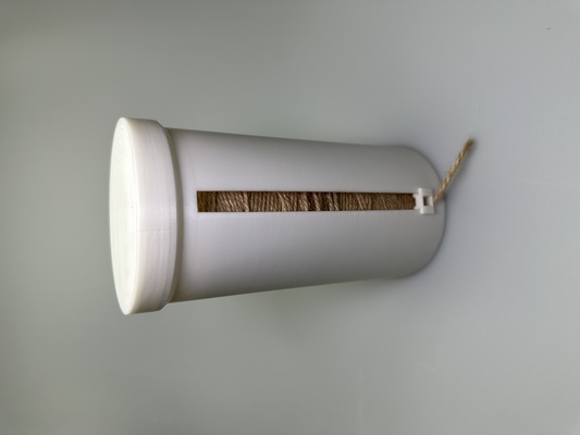 iuta corda roll filato conservazione dispenser remixato by uoaoe3d arte modelli regalo scatola immagazzinaggio contenitore stoccaggio 3d print model - Mito3D