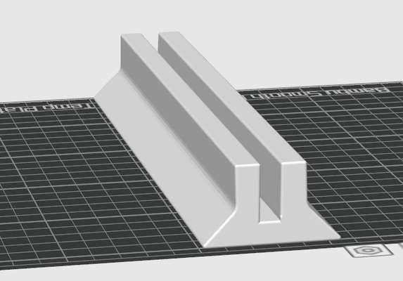 simple weight profile shelf bracket by printoffel household house models 3d print model - Mito3D