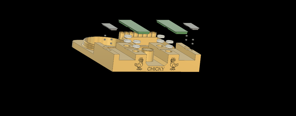 cicciona saldatura aiutante by josh grande passatempo fai elettronica saldare supporto per titolare aiutando mani ledstrip 3d print model - Mito3D