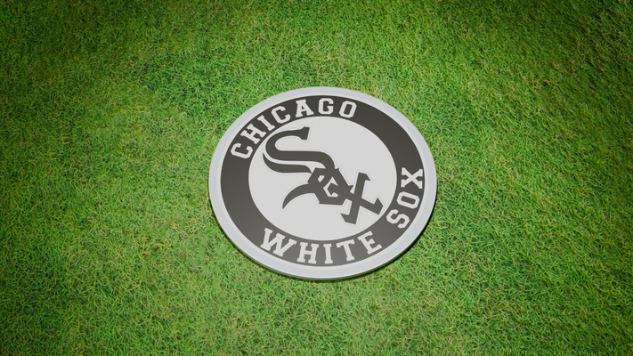 chicago white sox coaster by miker73 household decor baseball coasters 3d print model - Mito3D