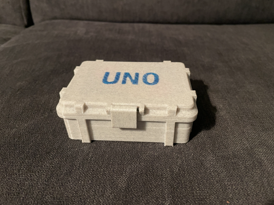 rugget box uno lager neu gemischt by kapitän stuhlgang spielzeuge spiele tafel spiel karte gaming karten spielen marmor 3d print model - Mito3D