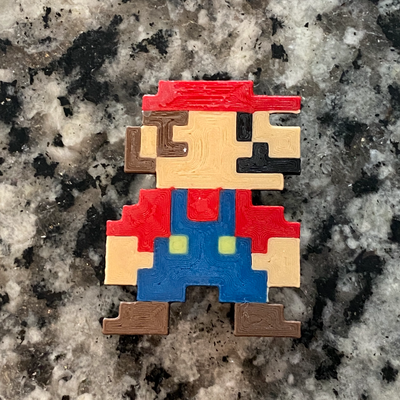 cocodrilos encanto 8 mario remezclado by jsalonis moda calzado nintendo 8bit 3d print model - Mito3D