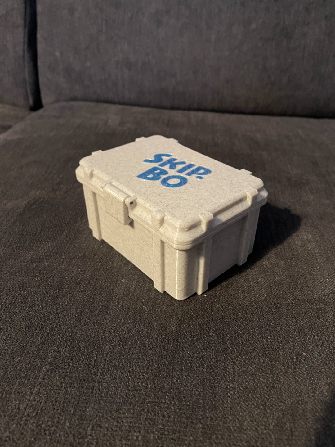 rugget box skip-bo storage remixed by captain stuhlgang toys & games board game playing cards fun skipbo 3D print model - Mito3D