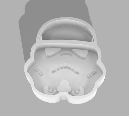 star wars stormtrooper sand mold by gamerforge toys & games outdoor toy starwars funny kids fun beach summer kidstoys 3d print model - Mito3D