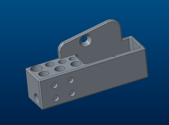 dril bit holder akudrill makita bosch by pash tools gadgets 18v drill accessories 3d print model - Mito3D