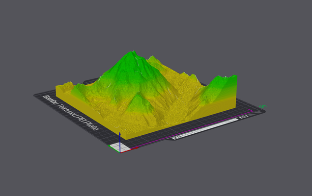 k2 by local3k education geography mountain topography earth peak model 3d print model - Mito3D