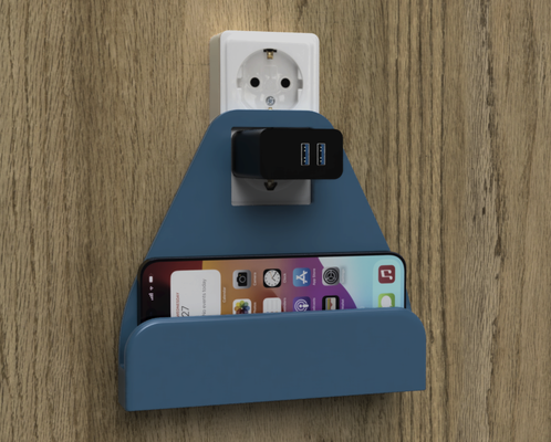 smartphone sacco pelo by chipotle utensili gadget inteligente telefono maneggevole caricare energia dormire sacchetto letto casa vita parete appendere titolare supporto capestro bacchetta spina stecker presa striscia quando camera haus laden auf 3d print model - Mito3D