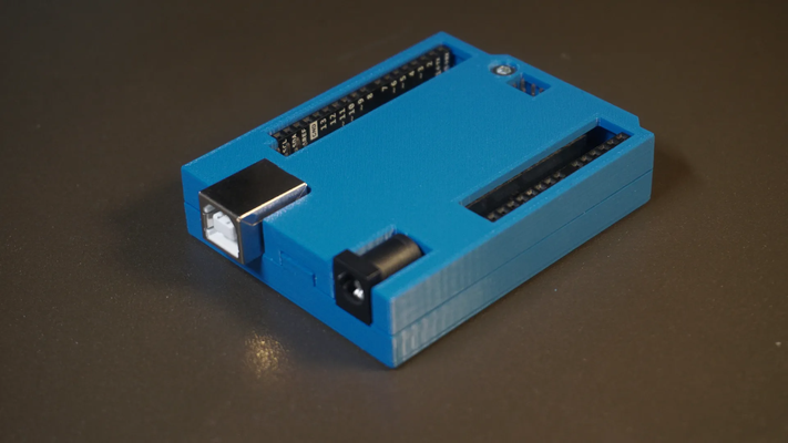 arduino cas gaine by kazic éducation ingénierie uno électronique framboise pi 3d print model - Mito3D