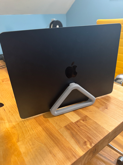 macbook air laptop stand usb-c hub by willmdavis household office mac organization desk 3d print model - Mito3D