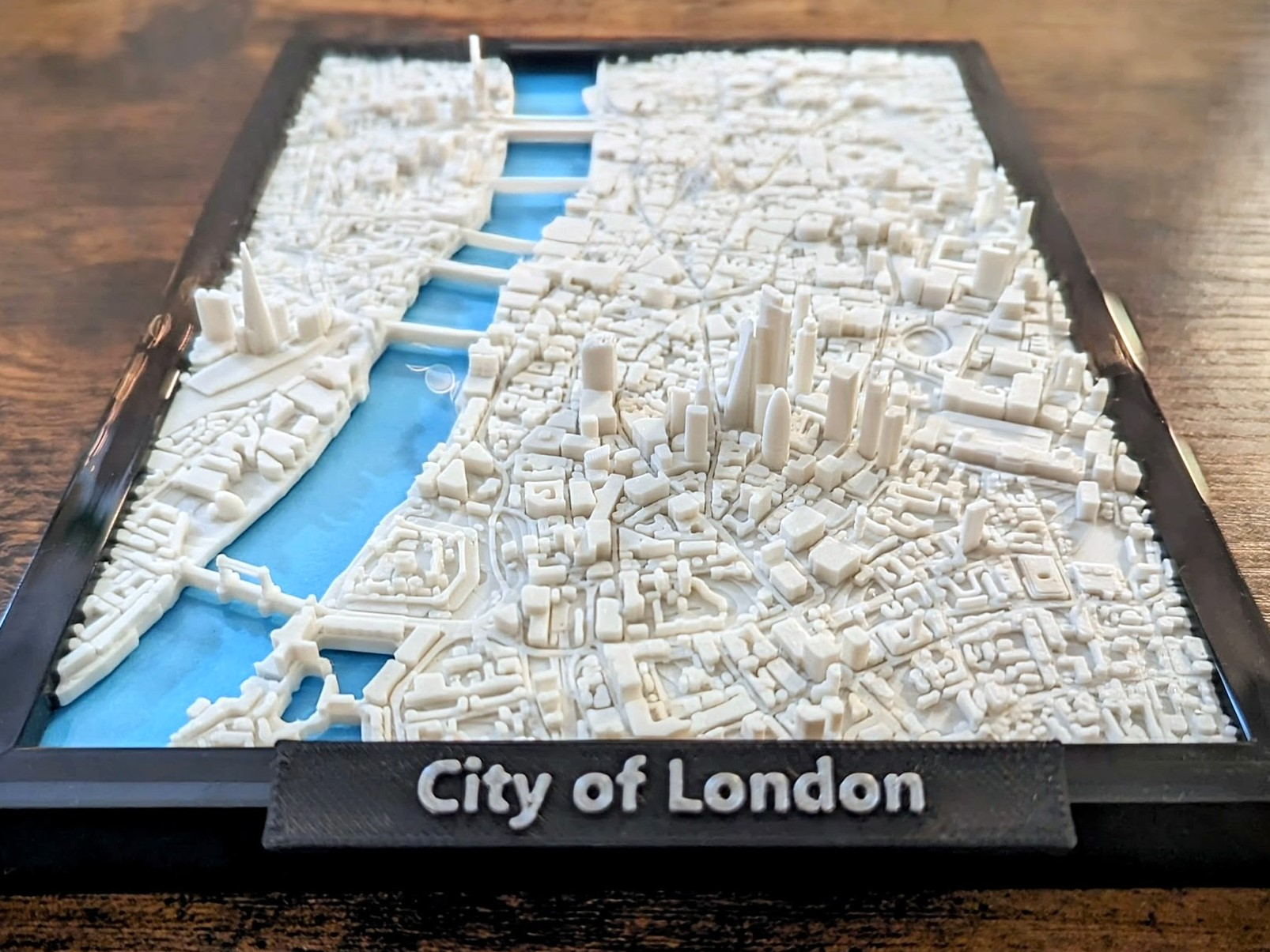 city of london 3d miniature by jarvizar miniatures architecture uk united kingdom england shard gherkin mini miniaturea tower bridge towerbridge model europe eu historical 3D print model - Mito3D