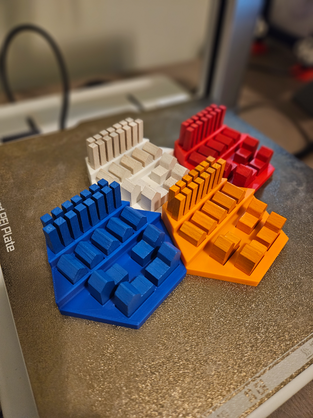 coloni of catan pezzo titolare supporto by mneilson giocattoli giochi tavola 3D print model - Mito3D