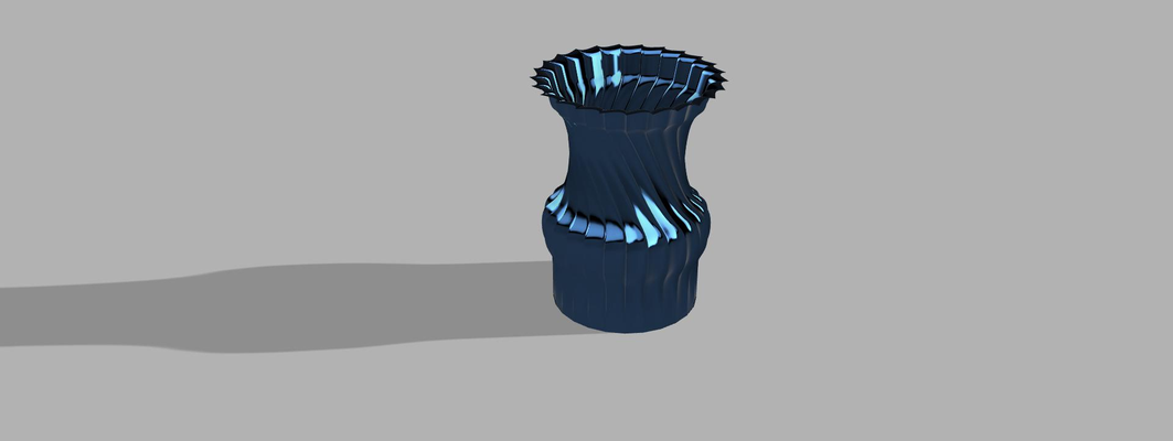 vase abstraktion by ma3thy haushalt dekor 3d print model - Mito3D