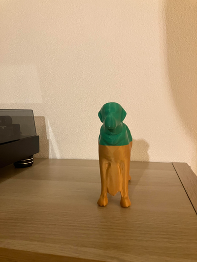 labrador guida cane cieco by edisadilovic miniature animali super eroe retriever servizio assistenza animale 3d print model - Mito3D