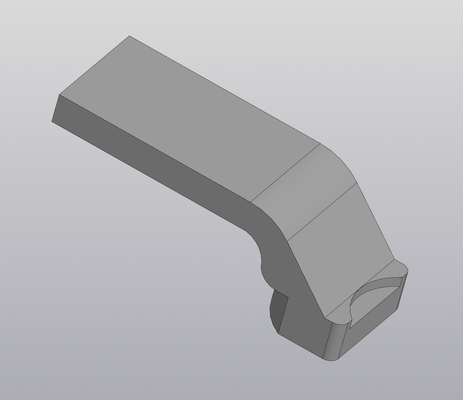 ams hafif kilidini aç klips by kesintiye uğradı 3d yazıcı parçalar 3d print model - Mito3D