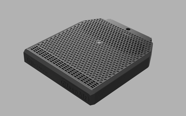 nexgen temiz hava filtre sistemi yeniden karıştırılmış by 3d yazıcı aksesuarlar temizleyici 3d print model - Mito3D