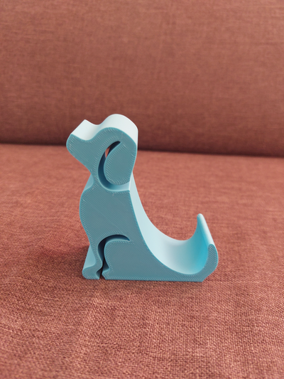 dog phone holder by stanislav joukl hobby & diy electronics accessories phoneholder 3d print model - Mito3D