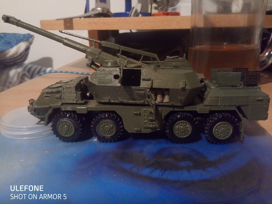 dana vz 77 152mm self propelled cañón obús by jeque peterka pasatiempo bricolaje diy vehiculos ejército csla checo checoslovaco checa eslovaquia 3d print model - Mito3D